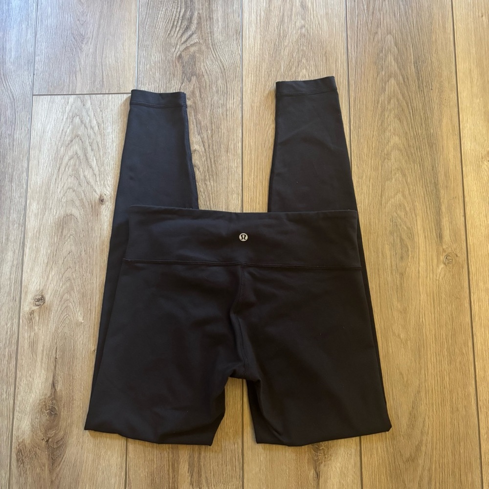 lululemon athletica black wunder under leggings